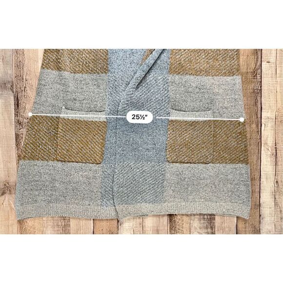 New Directions Blue Spruce Multi Night Blooms Cardigan Sweater sz X Large NWT - Picture 7 of 11